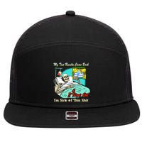 My Test Results Come Back & It Turns Out I’M Sick Of This Shit 7 Panel Mesh Trucker Snapback Hat