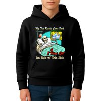 My Test Results Come Back & It Turns Out I’M Sick Of This Shit Kids Hoodie