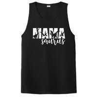 MamaSaurus T Rex Dinosaur Funny Mama Saurus Mother's Day PosiCharge Competitor Tank