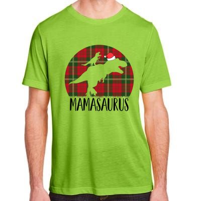 Mamasaurus T Rex Matching Family Christmas Dinosaur Mom Gift Adult ChromaSoft Performance T-Shirt