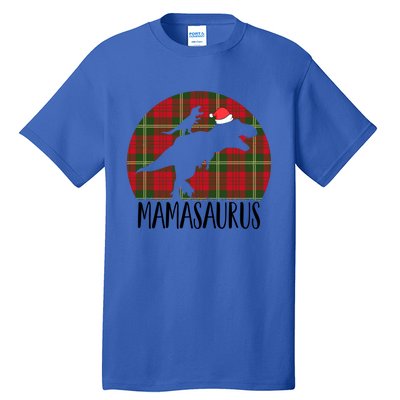 Mamasaurus T Rex Matching Family Christmas Dinosaur Mom Gift Tall T-Shirt