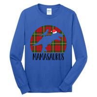 Mamasaurus T Rex Matching Family Christmas Dinosaur Mom Gift Tall Long Sleeve T-Shirt