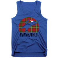 Mamasaurus T Rex Matching Family Christmas Dinosaur Mom Gift Tank Top