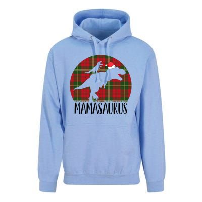 Mamasaurus T Rex Matching Family Christmas Dinosaur Mom Gift Unisex Surf Hoodie