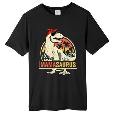 Mamasaurus T rex dinosaur Funny Mother's Day Gifts Mom Mommy Tall Fusion ChromaSoft Performance T-Shirt