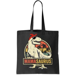 Mamasaurus T rex dinosaur Funny Mother's Day Gifts Mom Mommy Tote Bag