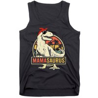 Mamasaurus T rex dinosaur Funny Mother's Day Gifts Mom Mommy Tank Top