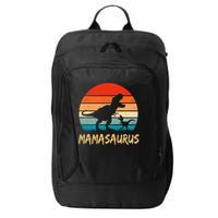 Mamasaurus T Rex Dinosaur Mama Saurus Family Matching City Backpack