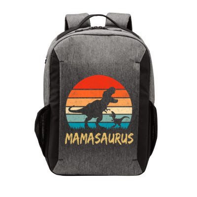 Mamasaurus T Rex Dinosaur Mama Saurus Family Matching Vector Backpack