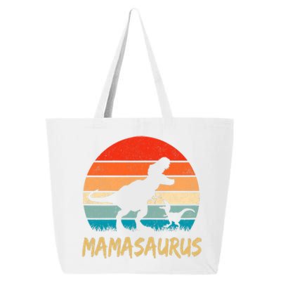 Mamasaurus T Rex Dinosaur Mama Saurus Family Matching 25L Jumbo Tote