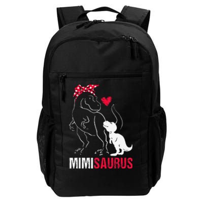 Mimisaurus T Rex Dinosaur Mimi Saurus Family Matching Daily Commute Backpack