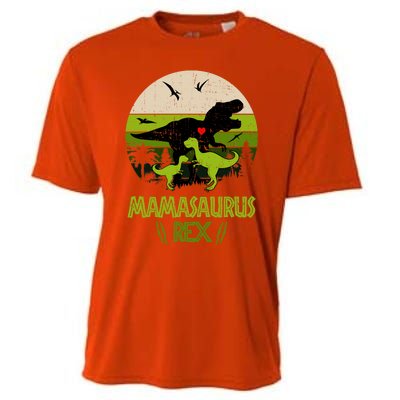 Mamasaurus T Rex Dinosaur Cooling Performance Crew T-Shirt