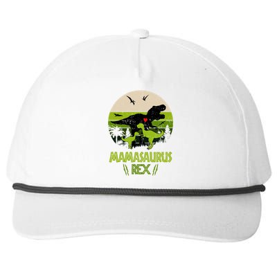 Mamasaurus T Rex Dinosaur Snapback Five-Panel Rope Hat