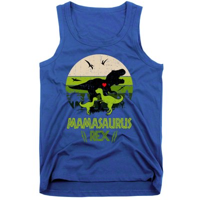 Mamasaurus T Rex Dinosaur Tank Top