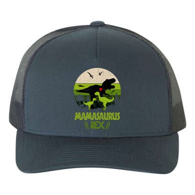 Mamasaurus T Rex Dinosaur Yupoong Adult 5-Panel Trucker Hat