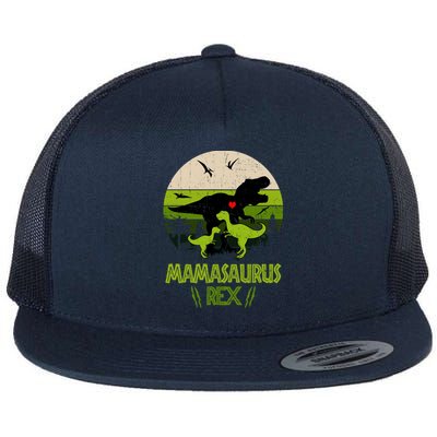 Mamasaurus T Rex Dinosaur Flat Bill Trucker Hat