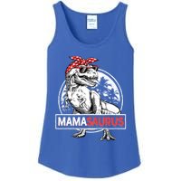 Mamasaurus T Rex Dinosaur Funny Mama Saurus Mother's Family Cool Gift Ladies Essential Tank