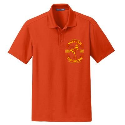 Muay Thai Retro Dry Zone Grid Polo