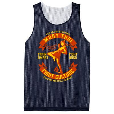 Muay Thai Retro Mesh Reversible Basketball Jersey Tank