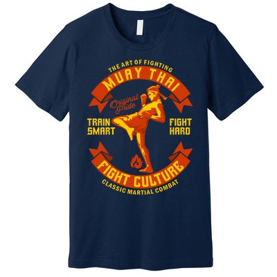 Muay Thai Retro Premium T-Shirt