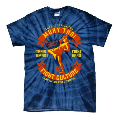 Muay Thai Retro Tie-Dye T-Shirt