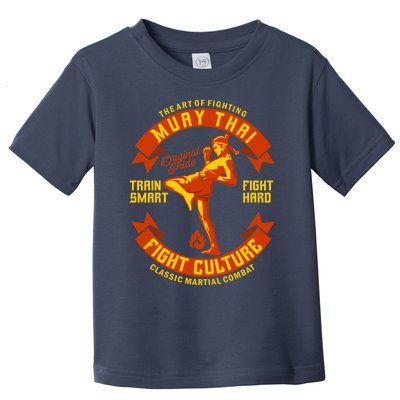 Muay Thai Retro Toddler T-Shirt