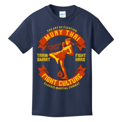 Muay Thai Retro Kids T-Shirt