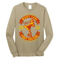 Muay Thai Retro Long Sleeve Shirt