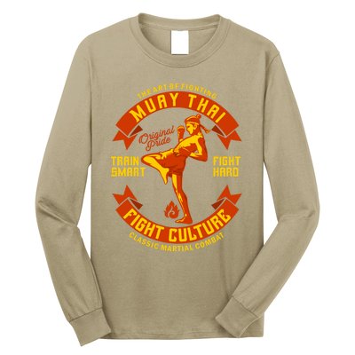 Muay Thai Retro Long Sleeve Shirt