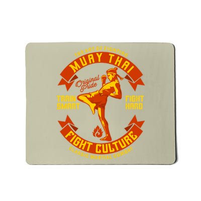 Muay Thai Retro Mousepad