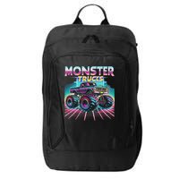 Monster Truck Retro Monster Trucks City Backpack