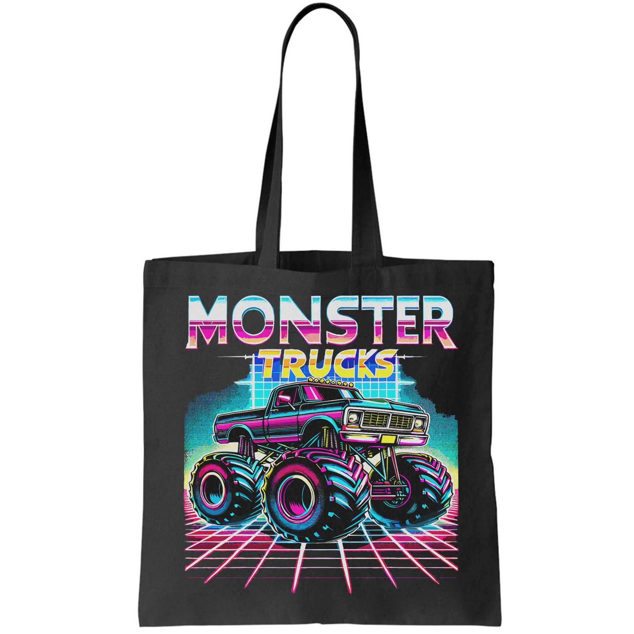 Monster Truck Retro Monster Trucks Bag