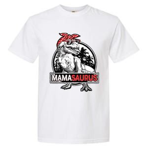 Mamasaurus T Rex Dinosaur Funny Mama Saurus Family Matching Great Gift Garment-Dyed Heavyweight T-Shirt