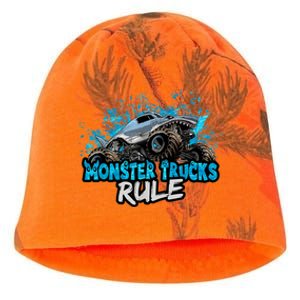 Monster Trucks Rule Kati - Camo Knit Beanie