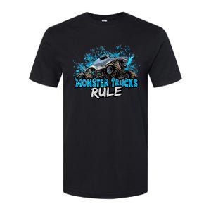 Monster Trucks Rule Softstyle CVC T-Shirt