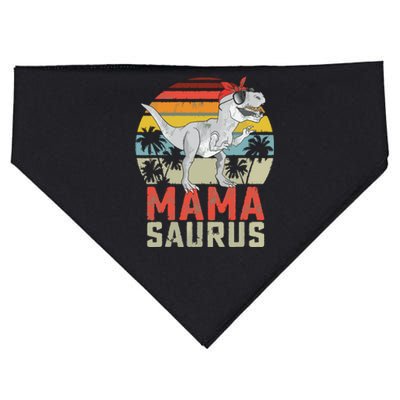 Mamasaurus T Rex Dinosaur Mama Saurus Family Matching USA-Made Doggie Bandana