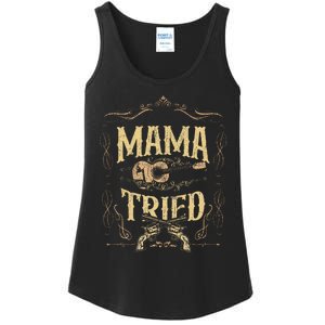 Mama Tried Renegade Outlaw Music Lovers Country Ladies Essential Tank