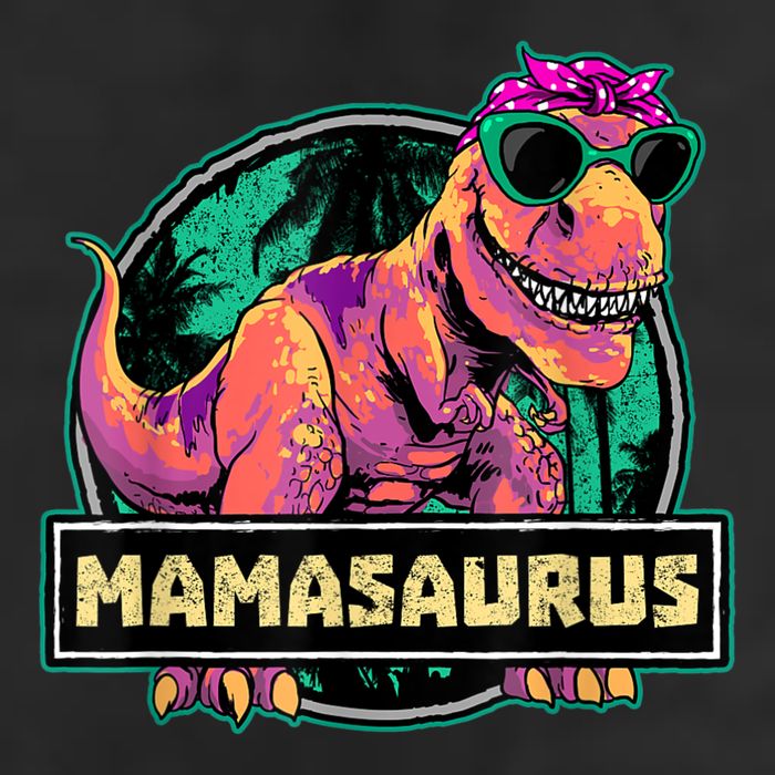 Mamasaurus T Rex Mama Saurus Dinosaur Womens 11oz C Handle Ceramic Mug