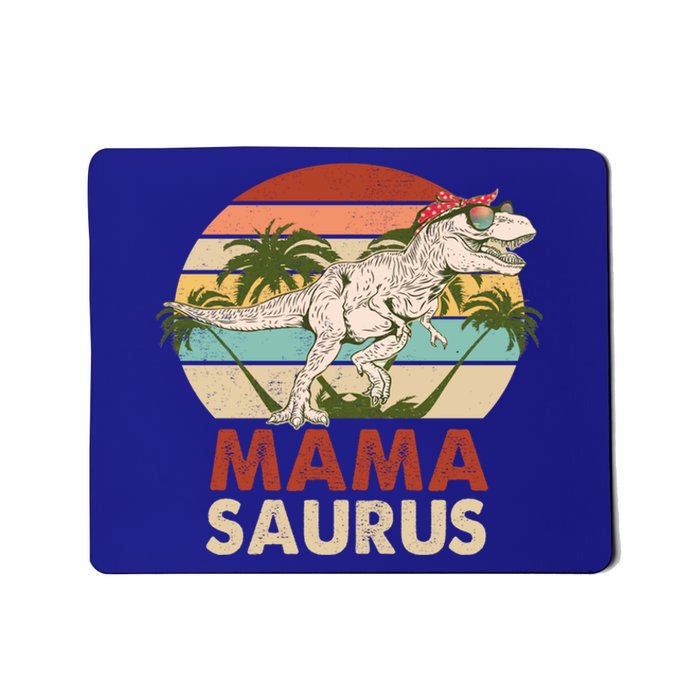 Mamasaurus T Rex Dinosaur Family Matching Mothers Day Mom Gift Mousepad