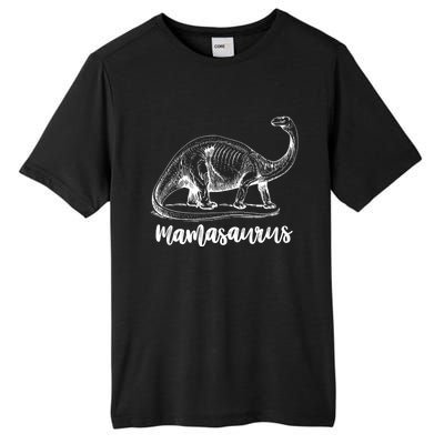 Mamasaurus T Rex Dinosaur Funny Mama Saurus Family Matching Cool Gift Tall Fusion ChromaSoft Performance T-Shirt