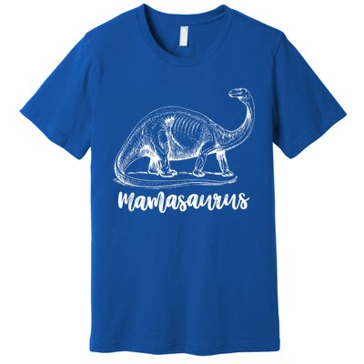 Mamasaurus T Rex Dinosaur Funny Mama Saurus Family Matching Cool Gift Premium T-Shirt