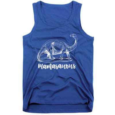 Mamasaurus T Rex Dinosaur Funny Mama Saurus Family Matching Cool Gift Tank Top