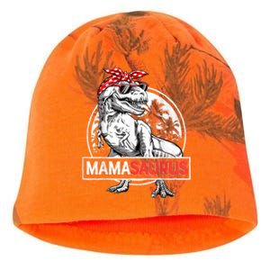 Mamasaurus T Rex Dinosaur Funny Mama Saurus Mother's Family Kati - Camo Knit Beanie