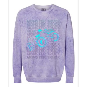 M.O.N.S.T.E.R Truck Retro Colorblast Crewneck Sweatshirt