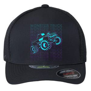 M.O.N.S.T.E.R Truck Retro Flexfit Unipanel Trucker Cap