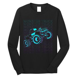 M.O.N.S.T.E.R Truck Retro Long Sleeve Shirt