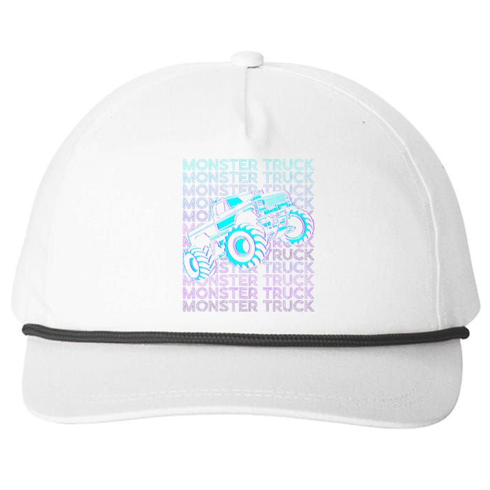 M.O.N.S.T.E.R Truck Retro Snapback Five-Panel Rope Hat