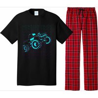 M.O.N.S.T.E.R Truck Retro Pajama Set