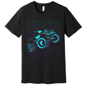 M.O.N.S.T.E.R Truck Retro Premium T-Shirt