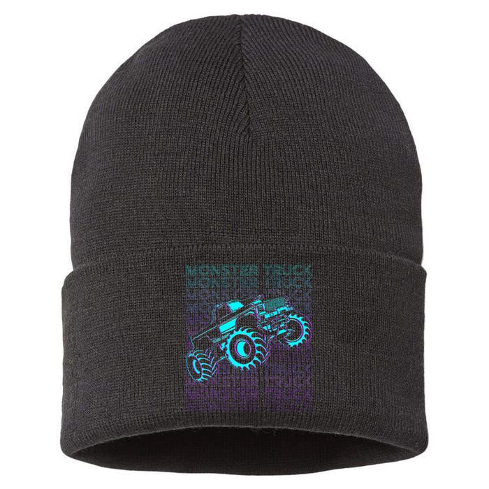 M.O.N.S.T.E.R Truck Retro Sustainable Knit Beanie